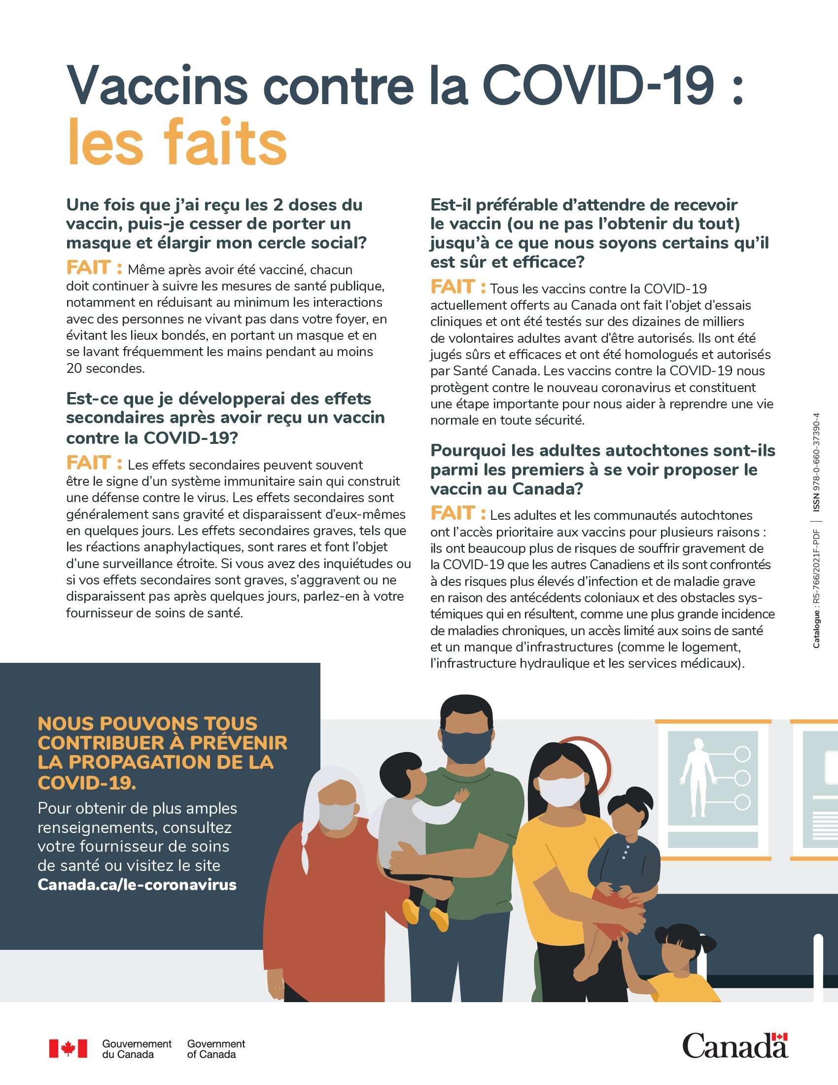 Vaccins contre la Covid-19 les faits 